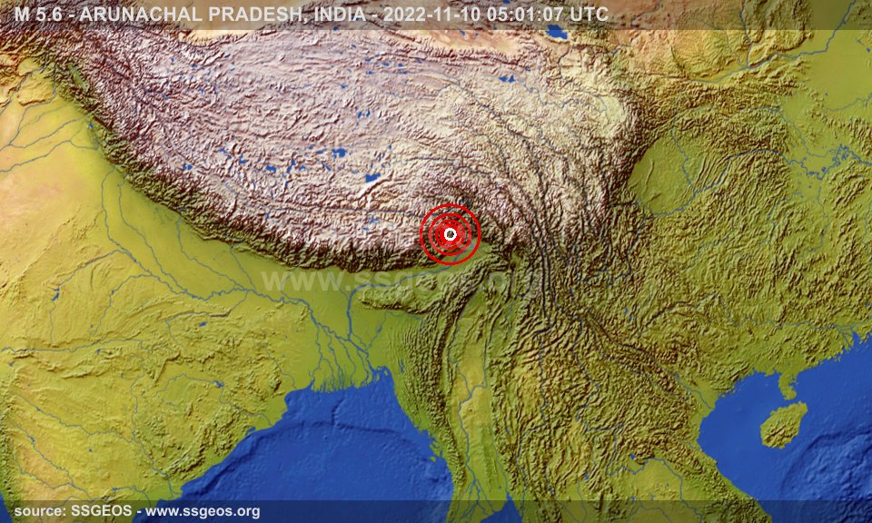Arunachal Pradesh Earthquake Vygr